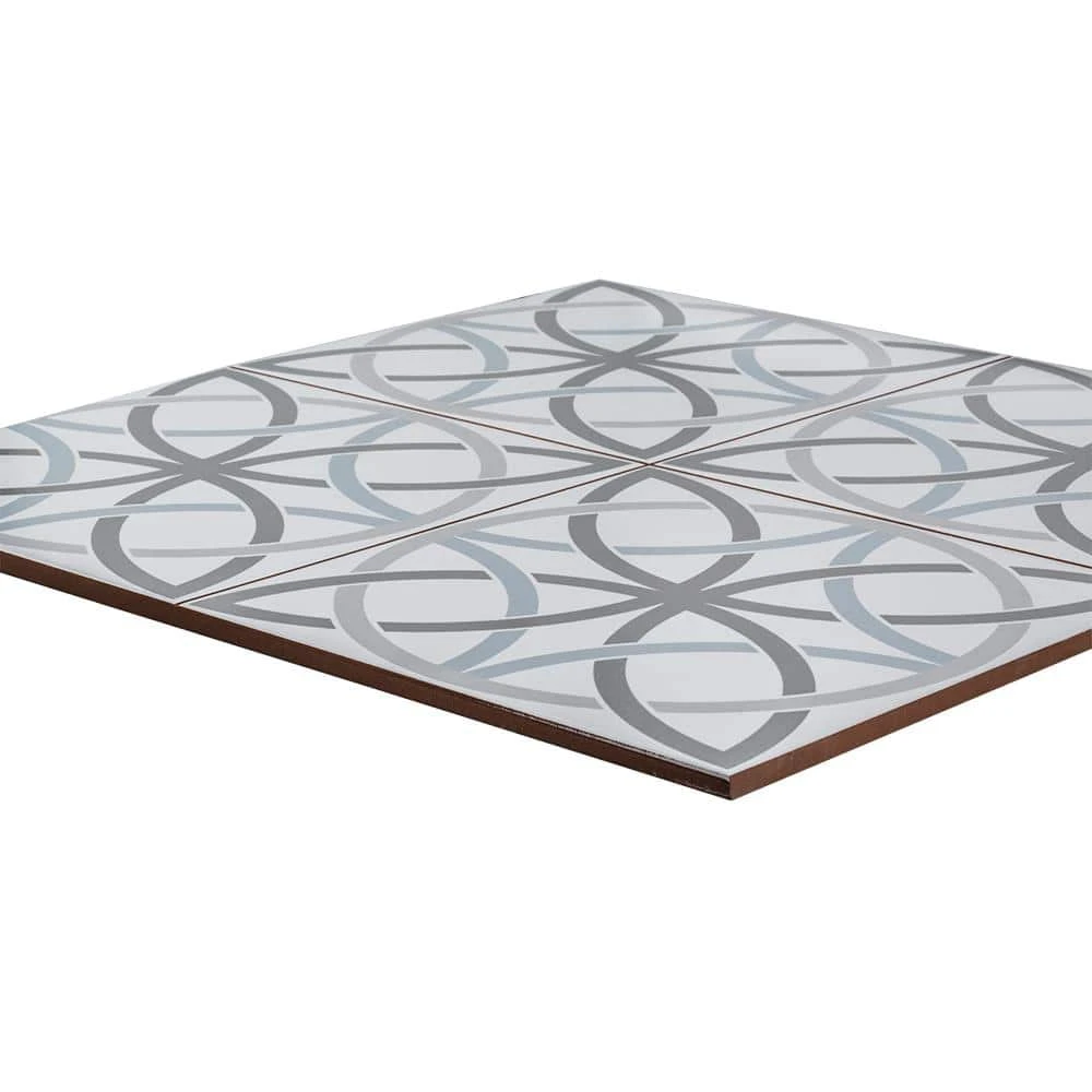 Revolution Blue 18 in. x 18 in. Square Matte Ceramic Wall Tile (10.76 sq. ft./Case) by Jeffrey Court 5 Revolution Blue 18 in. x 18 in. Square Matte Ceramic Wall Tile (10.76 sq. ft./Case) by Jeffrey Court - Image 3