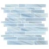 Polar Orbit Blue 11.625 in. x 11.625 in. Interlocking Glossy Glass Mosaic Wall Tile (18.77 sq. ft./Case) by Jeffrey Court 1 Polar Orbit Blue 11.625 in. x 11.625 in. Interlocking Glossy Glass Mosaic Wall Tile (18.77 sq. ft./Case) by Jeffrey Court -Tile Elegant Shop blue jeffrey court glass tile 13014 64 1000