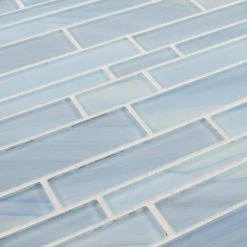 Polar Orbit Blue 11.625 in. x 11.625 in. Interlocking Glossy Glass Mosaic Wall Tile (18.77 sq. ft./Case) by Jeffrey Court 13 Polar Orbit Blue 11.625 in. x 11.625 in. Interlocking Glossy Glass Mosaic Wall Tile (18.77 sq. ft./Case) by Jeffrey Court -Tile Elegant Shop blue jeffrey court glass tile 13014 77 1000