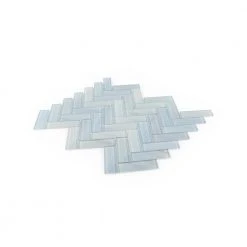 Orbit Herringbone Blue 9.625 in. x 12.125 in. Herringbone Gloss Glass Mosaic Wall Tile (16.20 sq. ft./Case) by Jeffrey Court 9 Orbit Herringbone Blue 9.625 in. x 12.125 in. Herringbone Gloss Glass Mosaic Wall Tile (16.20 sq. ft./Case) by Jeffrey Court -Tile Elegant Shop blue jeffrey court glass tile 13074 40 1000