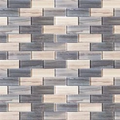 New Moon Blue 11.875 in. x 11.625 in. Interlocking Glossy Glass Mosaic Tile (14.38 sq. ft./Case) by Jeffrey Court 13 New Moon Blue 11.875 in. x 11.625 in. Interlocking Glossy Glass Mosaic Tile (14.38 sq. ft./Case) by Jeffrey Court -Tile Elegant Shop blue jeffrey court glass tile 95993 1d 1000 1