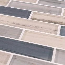 New Moon Blue 11.875 in. x 11.625 in. Interlocking Glossy Glass Mosaic Tile (14.38 sq. ft./Case) by Jeffrey Court 11 New Moon Blue 11.875 in. x 11.625 in. Interlocking Glossy Glass Mosaic Tile (14.38 sq. ft./Case) by Jeffrey Court -Tile Elegant Shop blue jeffrey court glass tile 95993 40 1000 1