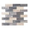 New Moon Blue 11.875 in. x 11.625 in. Interlocking Glossy Glass Mosaic Tile (0.958 sq. ft./Each) by Jeffrey Court 1 New Moon Blue 11.875 in. x 11.625 in. Interlocking Glossy Glass Mosaic Tile (0.958 sq. ft./Each) by Jeffrey Court -Tile Elegant Shop blue jeffrey court glass tile 95993 64 1000