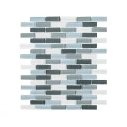 Malibu Breeze Blue 9.75 in. x 11.875 in. Interlocking Glossy Glass Mosaic Tile (0.804 sq. ft./Each) by Jeffrey Court 9 Malibu Breeze Blue 9.75 in. x 11.875 in. Interlocking Glossy Glass Mosaic Tile (0.804 sq. ft./Each) by Jeffrey Court -Tile Elegant Shop blue jeffrey court glass tile 98441 40 1000 1