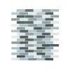 Malibu Breeze Blue 9.75 in. x 11.875 in. Interlocking Glossy Glass Mosaic Tile (8.04 sq. ft./Case) by Jeffrey Court 1 Malibu Breeze Blue 9.75 in. x 11.875 in. Interlocking Glossy Glass Mosaic Tile (8.04 sq. ft./Case) by Jeffrey Court -Tile Elegant Shop blue jeffrey court glass tile 98441 64 1000
