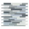 Stratosphere Blue Pencil 12.375 in. x 12.875 in. Interlocking Glossy Glass Mosaic Tile (1.106 sq. ft./Each) by Jeffrey Court 1 Stratosphere Blue Pencil 12.375 in. x 12.875 in. Interlocking Glossy Glass Mosaic Tile (1.106 sq. ft./Each) by Jeffrey Court -Tile Elegant Shop blue jeffrey court glass tile 99148 64 1000