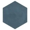 Dash Blue Ocean 8.5 in. x 9.84 in. Matte Hexagon Porcelain Floor and Wall Tile (12.66 sq. ft./Case) by Ivy Hill Tile -Tile Elegant Shop blue ocean ivy hill tile porcelain tile ext3rd107117 64 1000