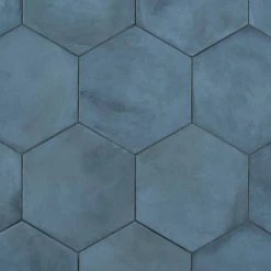 Dash Blue Ocean 8.5 in. x 9.84 in. Matte Hexagon Porcelain Floor and Wall Tile (12.66 sq. ft./Case) by Ivy Hill Tile 12 Dash Blue Ocean 8.5 in. x 9.84 in. Matte Hexagon Porcelain Floor and Wall Tile (12.66 sq. ft./Case) by Ivy Hill Tile -Tile Elegant Shop blue ocean ivy hill tile porcelain tile ext3rd107117 c3 1000