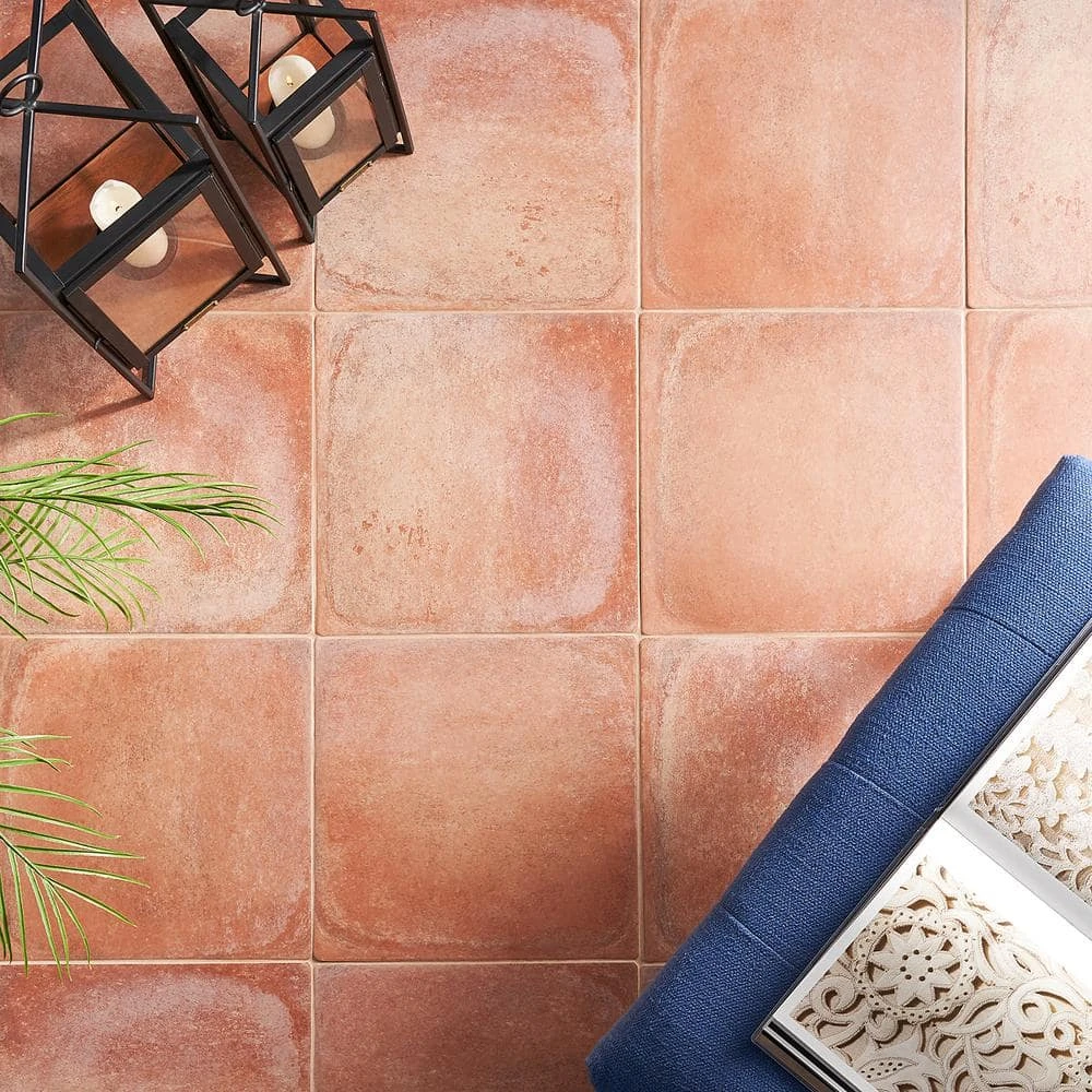 Kaleo Brick 14.17 in. x 14.17 in. Matte Porcelain Terracotta Look Floor and Wall Tile (10.76 sq. ft./Case) by Ivy Hill Tile 4 Kaleo Brick 14.17 in. x 14.17 in. Matte Porcelain Terracotta Look Floor and Wall Tile (10.76 sq. ft./Case) by Ivy Hill Tile - Image 2