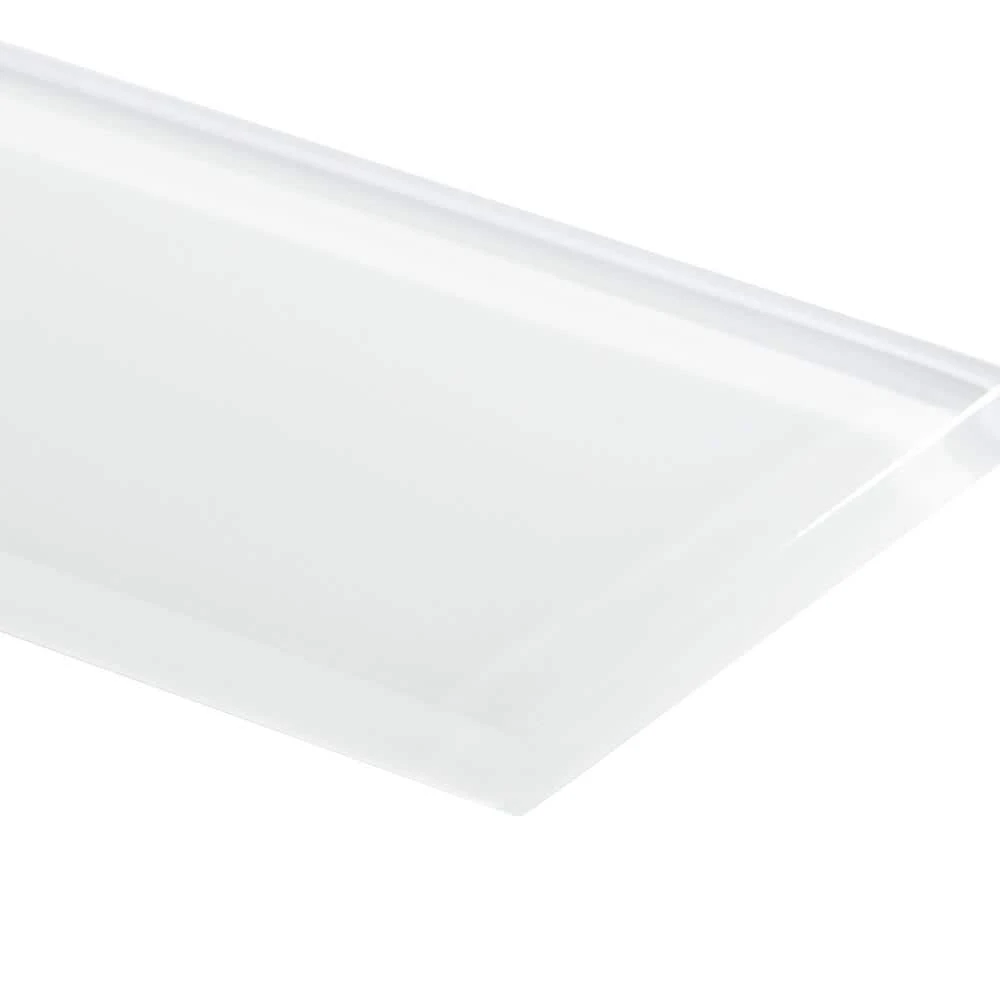 Contempo Bright White 3 in. x 6 in. x 8 mm Polished Glass Subway Floor and Wall Tile (32 pieces 4 sq.ft./Box) by Ivy Hill Tile 10 Contempo Bright White 3 in. x 6 in. x 8 mm Polished Glass Subway Floor and Wall Tile (32 pieces 4 sq.ft./Box) by Ivy Hill Tile - Image 8