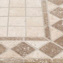 Tumbled Noce Listello 4 in. x 12 in. Decorative Accent Travertine Floor and Wall Tile by Jeffrey Court 9 Tumbled Noce Listello 4 in. x 12 in. Decorative Accent Travertine Floor and Wall Tile by Jeffrey Court -Tile Elegant Shop brown jeffrey court decorative accents 99104 a0 1000