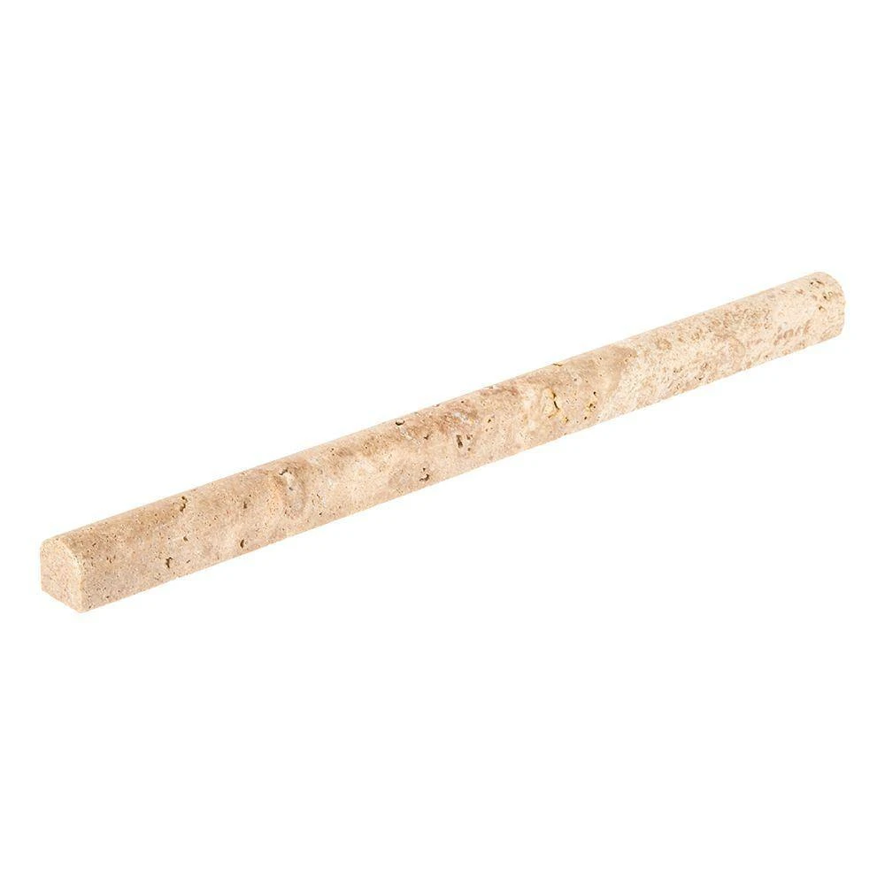 Noce Brown .75 in. x 12 in. Honed Travertine Wall Pencil Tile (1 Linear Foot) by Jeffrey Court 7 Noce Brown .75 in. x 12 in. Honed Travertine Wall Pencil Tile (1 Linear Foot) by Jeffrey Court - Image 5