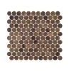 Copper Pennies Brown 11.875 in. x 11.625 in. Penny Round Brushed Metal Mosaic Tile (9.587 sq. ft./Case) by Jeffrey Court 2 Copper Pennies Brown 11.875 in. x 11.625 in. Penny Round Brushed Metal Mosaic Tile (9.587 sq. ft./Case) by Jeffrey Court -Tile Elegant Shop browns tan jeffrey court metal tile 99285 64 1000