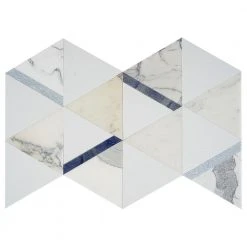 Zandara Calacatta Azul 13.6 in. x 23.6 in. Polished Marble Floor and Wall Mosaic Tile (2.22 sq. ft./Each) by Ivy Hill Tile 13 Zandara Calacatta Azul 13.6 in. x 23.6 in. Polished Marble Floor and Wall Mosaic Tile (2.22 sq. ft./Each) by Ivy Hill Tile -Tile Elegant Shop calacatta azul ivy hill tile marble tile ext3rd106387 4f 1000