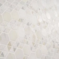 Koror Calacatta 11.73 in. x 12 in. Matte Marble Floor and Wall Mosaic Tile (0.97 sq. ft./Sheet) by Ivy Hill Tile 15 Koror Calacatta 11.73 in. x 12 in. Matte Marble Floor and Wall Mosaic Tile (0.97 sq. ft./Sheet) by Ivy Hill Tile -Tile Elegant Shop calacatta ivy hill tile marble tile ext3rd106285 44 1000