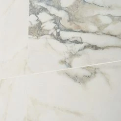 Saroshi Calacatta Rustico 23.62 in. x 23.62 in. Matte Marble Look Porcelain Floor and Wall Tile (15.5 sq. ft./Case) by Ivy Hill Tile -Tile Elegant Shop calacatta rustico ivy hill tile porcelain tile ext3rd106681 fa 1000