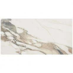 Saroshi Calacatta Rustico 11.81 in. x 23.62 in. Polished Marble Look Porcelain Floor and Wall Tile (9.68 sq. ft. /Case) by Ivy Hill Tile 13 Saroshi Calacatta Rustico 11.81 in. x 23.62 in. Polished Marble Look Porcelain Floor and Wall Tile (9.68 sq. ft. /Case) by Ivy Hill Tile -Tile Elegant Shop calacatta rustico ivy hill tile porcelain tile ext3rd106689 4f 1000
