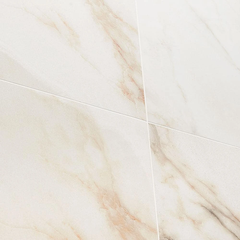 Saroshi Calacatta Rustico 11.81 in. x 23.62 in. Polished Marble Look Porcelain Floor and Wall Tile (9.68 sq. ft. /Case) by Ivy Hill Tile 10 Saroshi Calacatta Rustico 11.81 in. x 23.62 in. Polished Marble Look Porcelain Floor and Wall Tile (9.68 sq. ft. /Case) by Ivy Hill Tile - Image 8