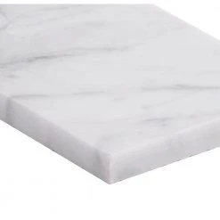 White Carrara 3 in. x 6 in. x 9mm Polished Marble Subway Tile (40 pieces / 5 sq. ft. / box) by Ivy Hill Tile 13 White Carrara 3 in. x 6 in. x 9mm Polished Marble Subway Tile (40 pieces / 5 sq. ft. / box) by Ivy Hill Tile -Tile Elegant Shop carrara ivy hill tile marble tile ext3rd104819 40 1000