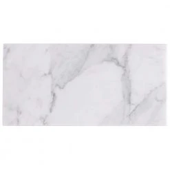 White Carrara 3 in. x 6 in. x 9mm Polished Marble Subway Tile (40 pieces / 5 sq. ft. / box) by Ivy Hill Tile 18 White Carrara 3 in. x 6 in. x 9mm Polished Marble Subway Tile (40 pieces / 5 sq. ft. / box) by Ivy Hill Tile -Tile Elegant Shop carrara ivy hill tile marble tile ext3rd104819 4f 1000