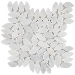 Countryside Flower Carrara 11.81 in. x 11.81 in. Natural Marble Floor and Wall Mosaic Tile (0.96 sq. ft./Each) by Ivy Hill Tile 14 Countryside Flower Carrara 11.81 in. x 11.81 in. Natural Marble Floor and Wall Mosaic Tile (0.96 sq. ft./Each) by Ivy Hill Tile -Tile Elegant Shop carrara ivy hill tile mosaic tile ext3rd106659 1f 1000