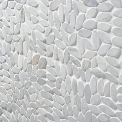 Countryside Flower Carrara 11.81 in. x 11.81 in. Natural Marble Floor and Wall Mosaic Tile (0.96 sq. ft./Each) by Ivy Hill Tile 16 Countryside Flower Carrara 11.81 in. x 11.81 in. Natural Marble Floor and Wall Mosaic Tile (0.96 sq. ft./Each) by Ivy Hill Tile -Tile Elegant Shop carrara ivy hill tile mosaic tile ext3rd106659 fa 1000