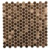 Copper Penny Round 12 in. x 12 in. x 8 mm Stainless Steel Metal Mosaic Wall Tile by Ivy Hill Tile 2 Copper Penny Round 12 in. x 12 in. x 8 mm Stainless Steel Metal Mosaic Wall Tile by Ivy Hill Tile -Tile Elegant Shop copper ivy hill tile metal tile ext3rd101739 64 1000