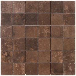 Voyager Copper Metal Look 12.4 in x 12.4 in Porcelain Mosaic Floor and Wall Tile (1.06 sqft / Piece) by Ivy Hill Tile 13 Voyager Copper Metal Look 12.4 in x 12.4 in Porcelain Mosaic Floor and Wall Tile (1.06 sqft / Piece) by Ivy Hill Tile -Tile Elegant Shop copper ivy hill tile metal tile ext3rd104507 c3 1000