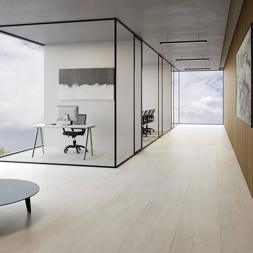 Elmdale 28 mil 12 in. W x 24 in. Cotton Glue-Down Waterproof Luxury Vinyl Plank Flooring (20 sq. ft./case) by Ivy Hill Tile 5 Elmdale 28 mil 12 in. W x 24 in. Cotton Glue-Down Waterproof Luxury Vinyl Plank Flooring (20 sq. ft./case) by Ivy Hill Tile - Image 3