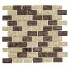 Hazelnut Butter Crackle Cream 12 in. x 11.5 in. Interlocking Glossy Ceramic/Glass Wall Mosaic Tile (4.79 sq. ft./Case) by Jeffrey Court 1 Hazelnut Butter Crackle Cream 12 in. x 11.5 in. Interlocking Glossy Ceramic/Glass Wall Mosaic Tile (4.79 sq. ft./Case) by Jeffrey Court -Tile Elegant Shop cream jeffrey court glass tile 99409 64 1000