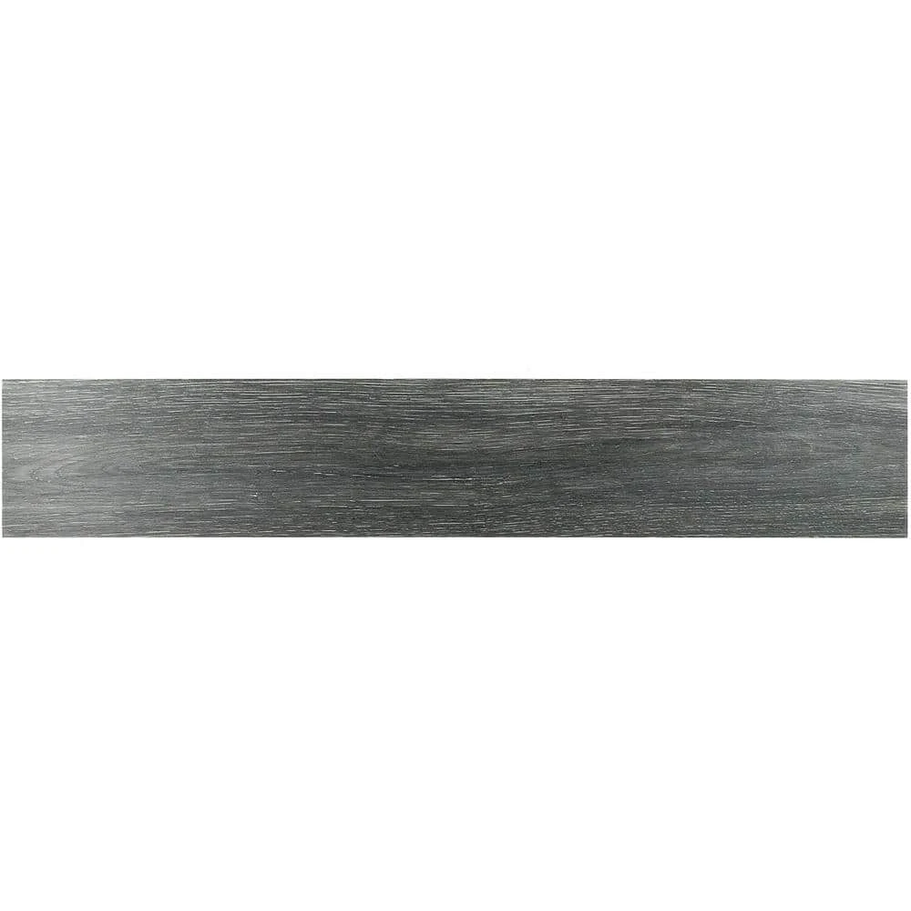 Helena Dark Gray 8 in. x 45 in. 10mm Natural Wood Look Porcelain Floor and Wall Tile (5 pieces / 12.26 sq. ft. / box) by Ivy Hill Tile 7 Helena Dark Gray 8 in. x 45 in. 10mm Natural Wood Look Porcelain Floor and Wall Tile (5 pieces / 12.26 sq. ft. / box) by Ivy Hill Tile - Image 5