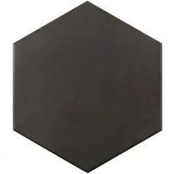 Langston Dark Gray 9.875 in. x 11.375 in. x 10mm Matte Porcelain Floor and Wall Tile (18 pieces / 10.76 sq. ft. / box) by Ivy Hill Tile