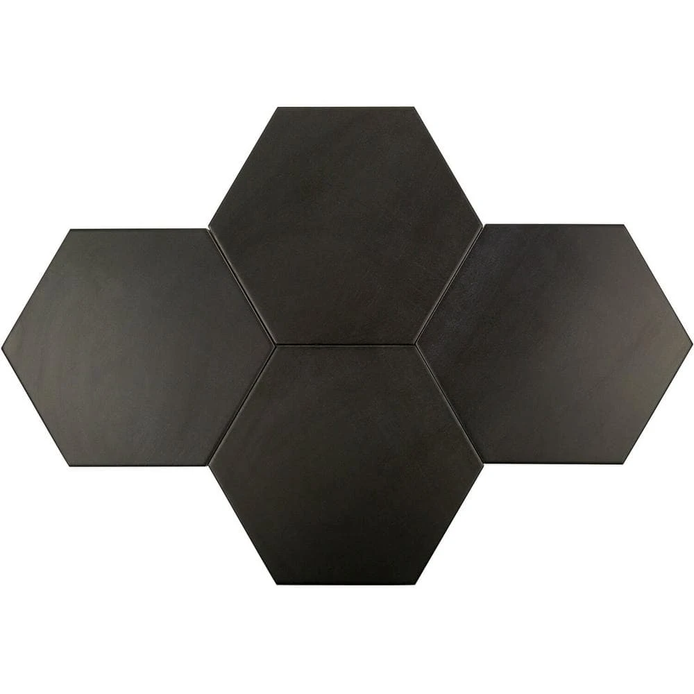 Langston Dark Gray 9.875 in. x 11.375 in. x 10mm Matte Porcelain Floor and Wall Tile (18 pieces / 10.76 sq. ft. / box) by Ivy Hill Tile 8 Langston Dark Gray 9.875 in. x 11.375 in. x 10mm Matte Porcelain Floor and Wall Tile (18 pieces / 10.76 sq. ft. / box) by Ivy Hill Tile - Image 6