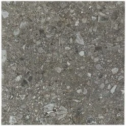 Rizzo Dark Gray 24 in. x 24 in. x 9mm Semi Polished Porcelain Floor and Wall Tile (3 pieces / 11.62 sq. ft. / box) by Ivy Hill Tile