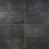 Thunderstruck Dark Gray 11.69 in. x 23.50 in. Matte Porcelain Floor and Wall Tile (11.62 sq. ft./Case) by Ivy Hill Tile -Tile Elegant Shop dark gray ivy hill tile porcelain tile ext3rd106037 64 1000