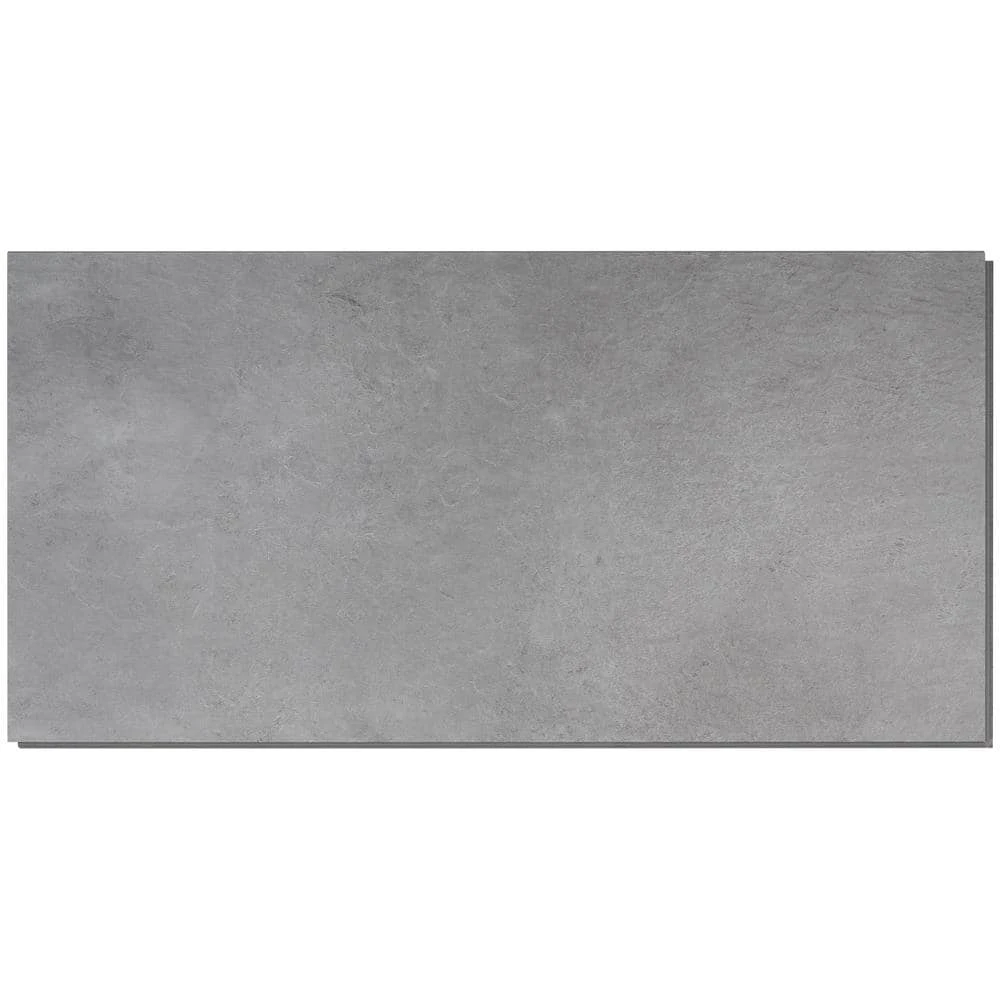 Slate Dark Gray 12 in. x 24 in. Waterproof Rigid Core Click-Lock Luxury Vinyl Tile Flooring (28.04 sq. ft. / case) by Ivy Hill Tile 5 Slate Dark Gray 12 in. x 24 in. Waterproof Rigid Core Click-Lock Luxury Vinyl Tile Flooring (28.04 sq. ft. / case) by Ivy Hill Tile - Image 3