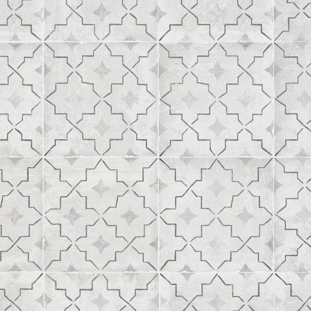 Patras Deco Como 7.87 in. x 7.87 in. Matte Porcelain Floor and Wall Tile (10.76 sq. ft./Case) by Ivy Hill Tile 5 Patras Deco Como 7.87 in. x 7.87 in. Matte Porcelain Floor and Wall Tile (10.76 sq. ft./Case) by Ivy Hill Tile - Image 3