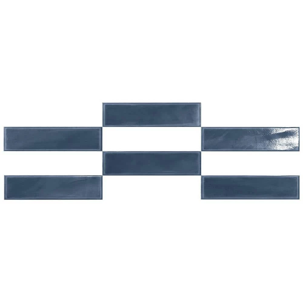 Stacy Garcia Olimar Denim 3.93 in. x 15.74 in. Polished Porcelain Wall Tile (7.74 sq. ft./Case) by Ivy Hill Tile 7 Stacy Garcia Olimar Denim 3.93 in. x 15.74 in. Polished Porcelain Wall Tile (7.74 sq. ft./Case) by Ivy Hill Tile - Image 5