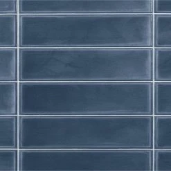Stacy Garcia Olimar Denim 3.93 in. x 15.74 in. Polished Porcelain Wall Tile (7.74 sq. ft./Case) by Ivy Hill Tile