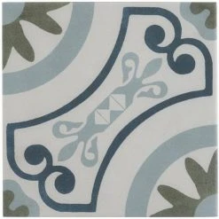 Aster Garden Square 9 in. x 9 in. Matte Porcelain Floor and Wall Tile (10.65 sq. ft. / case) by Ivy Hill Tile 16 Aster Garden Square 9 in. x 9 in. Matte Porcelain Floor and Wall Tile (10.65 sq. ft. / case) by Ivy Hill Tile -Tile Elegant Shop garden ivy hill tile porcelain tile ext3rd105132 fa 1000