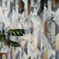 Daze Stone Geometric Striped 24 in. x 48 in. Matte Porcelain Floor and Wall Tile (1 piece / 7.75 sq. ft. / case) by Ivy Hill Tile 16 Daze Stone Geometric Striped 24 in. x 48 in. Matte Porcelain Floor and Wall Tile (1 piece / 7.75 sq. ft. / case) by Ivy Hill Tile -Tile Elegant Shop geometric striped ivy hill tile porcelain tile ext3rd104947 fa 1000