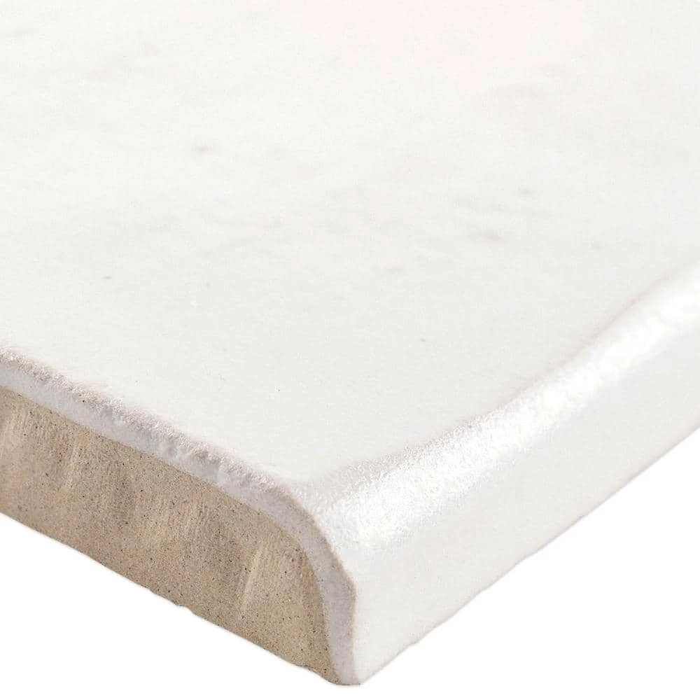 Amagansett Gin 2.55 in. x 7.87 in. Satin Ceramic Wall Bullnose Tile by Ivy Hill Tile 6 Amagansett Gin 2.55 in. x 7.87 in. Satin Ceramic Wall Bullnose Tile by Ivy Hill Tile - Image 4