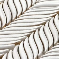 Delphi Alula Glacier White 10 in. x 12 in. Glazed Ceramic Mosaic Tile (0.85 sq. ft./Sheet) by Ivy Hill Tile 12 Delphi Alula Glacier White 10 in. x 12 in. Glazed Ceramic Mosaic Tile (0.85 sq. ft./Sheet) by Ivy Hill Tile -Tile Elegant Shop glacier white ivy hill tile ceramic tile ext3rd105795 66 1000