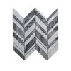 Carlton Gray 11.625 in. x 12 in. Chevron Marble Wall and Floor Mosaic Tile (9.68 sq. ft./Case) by Jeffrey Court 1 Carlton Gray 11.625 in. x 12 in. Chevron Marble Wall and Floor Mosaic Tile (9.68 sq. ft./Case) by Jeffrey Court -Tile Elegant Shop gray grey jeffrey court marble tile 96796 64 1000