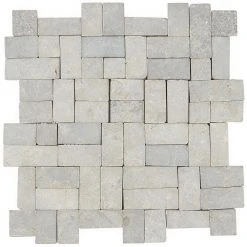 Countryside Interlocking 11.81 in. x 11.81 in. Gray Floor and Wall Mosaic (0.97 sq. ft. / sheet) by Ivy Hill Tile 15 Countryside Interlocking 11.81 in. x 11.81 in. Gray Floor and Wall Mosaic (0.97 sq. ft. / sheet) by Ivy Hill Tile -Tile Elegant Shop gray ivy hill tile mosaic tile ext3rd105046 44 1000