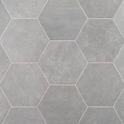 Sanskrit Gray Hex 8.86 in. x 10.20 in. Matte Porcelain Floor and Wall Tile (9.47 sq. ft./Case) by Ivy Hill Tile 17 Sanskrit Gray Hex 8.86 in. x 10.20 in. Matte Porcelain Floor and Wall Tile (9.47 sq. ft./Case) by Ivy Hill Tile -Tile Elegant Shop gray ivy hill tile porcelain tile ext3rd105718 44 1000