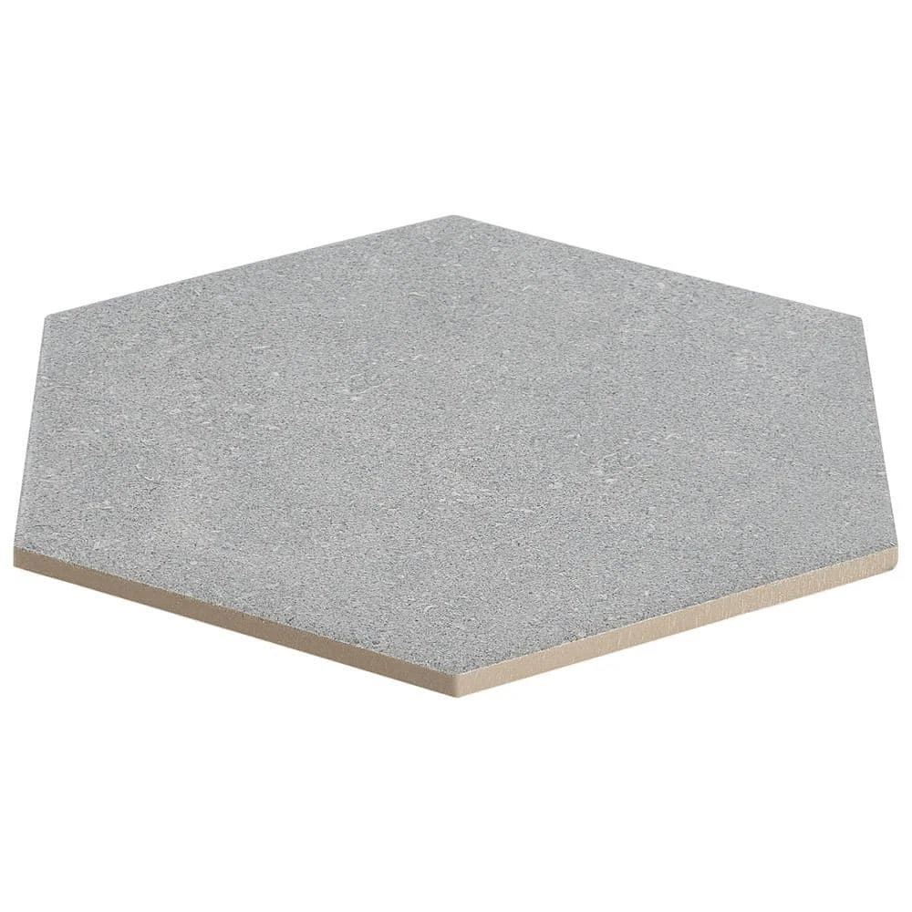 Sanskrit Gray Hex 8.86 in. x 10.20 in. Matte Porcelain Floor and Wall Tile (9.47 sq. ft./Case) by Ivy Hill Tile 7 Sanskrit Gray Hex 8.86 in. x 10.20 in. Matte Porcelain Floor and Wall Tile (9.47 sq. ft./Case) by Ivy Hill Tile - Image 5