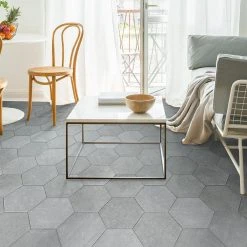 Sanskrit Gray Hex 8.86 in. x 10.20 in. Matte Porcelain Floor and Wall Tile (9.47 sq. ft./Case) by Ivy Hill Tile 19 Sanskrit Gray Hex 8.86 in. x 10.20 in. Matte Porcelain Floor and Wall Tile (9.47 sq. ft./Case) by Ivy Hill Tile -Tile Elegant Shop gray ivy hill tile porcelain tile ext3rd105718 76 1000
