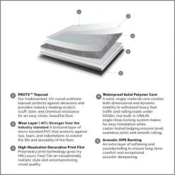 Cippia Marble Gray 12 in. x 24 in. Waterproof Rigid Core Click-Lock Luxury Vinyl Tile Flooring (28.04 sq. ft. / case) by Ivy Hill Tile 15 Cippia Marble Gray 12 in. x 24 in. Waterproof Rigid Core Click-Lock Luxury Vinyl Tile Flooring (28.04 sq. ft. / case) by Ivy Hill Tile -Tile Elegant Shop gray ivy hill tile vinyl tile ext3rd105843 44 1000