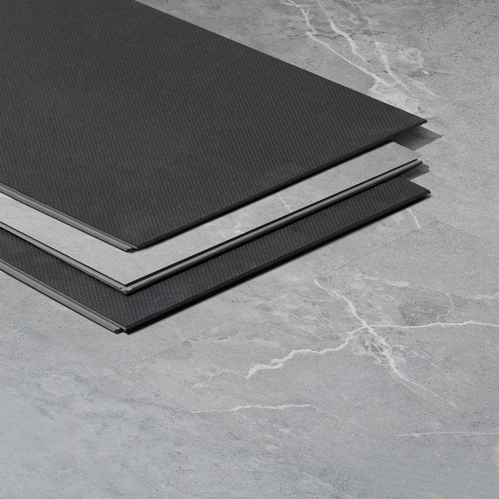 Cippia Marble Gray 12 in. x 24 in. Waterproof Rigid Core Click-Lock Luxury Vinyl Tile Flooring (28.04 sq. ft. / case) by Ivy Hill Tile 6 Cippia Marble Gray 12 in. x 24 in. Waterproof Rigid Core Click-Lock Luxury Vinyl Tile Flooring (28.04 sq. ft. / case) by Ivy Hill Tile - Image 4